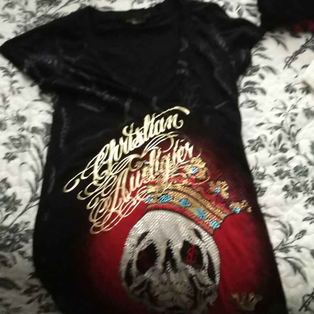 Ed Hardy art T-shirt and hoodie